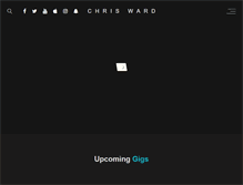 Tablet Screenshot of djchrisward.com